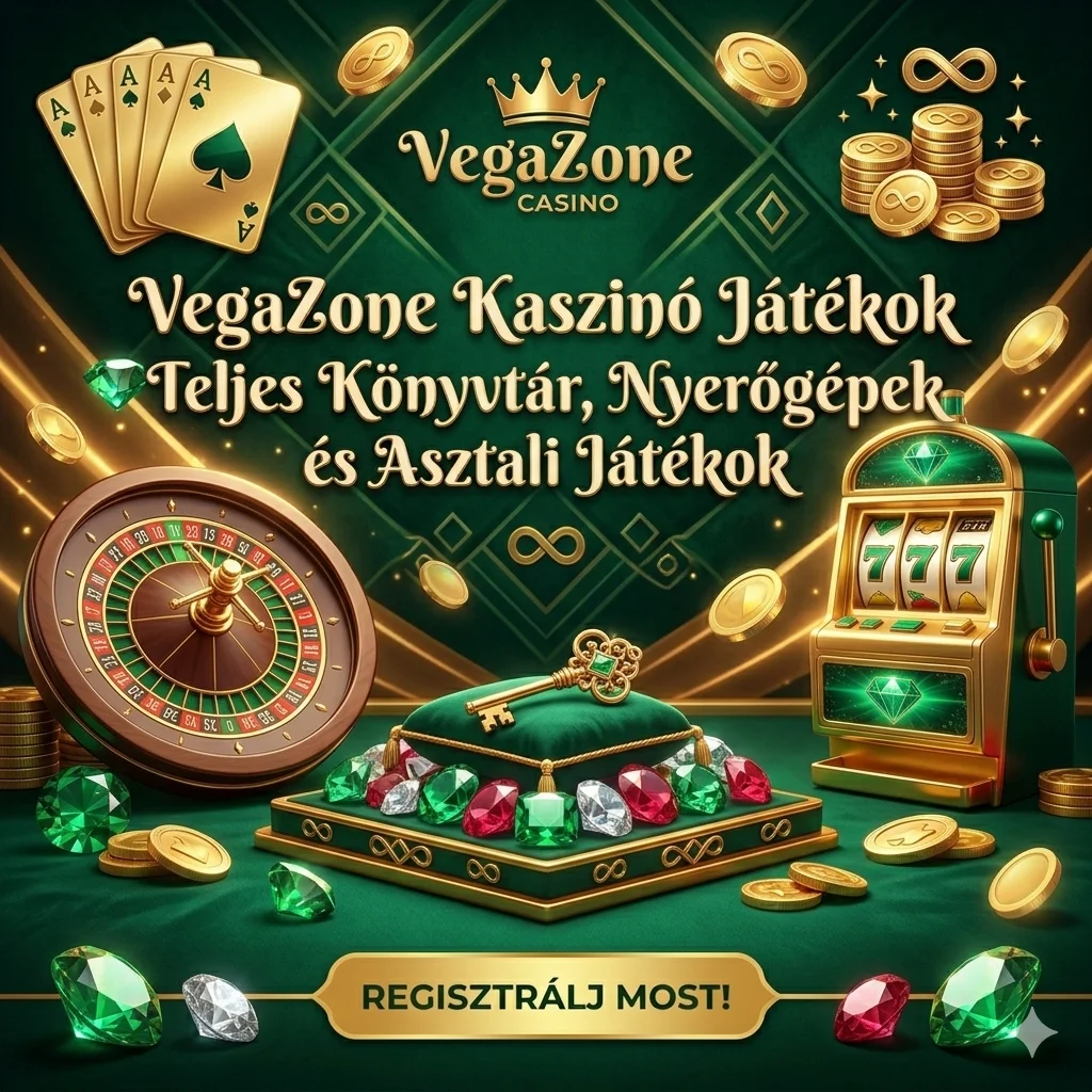 VegaZone Kaszinó Játékok: Teljes Könyvtár, Nyerőgépek és Asztali Játékok