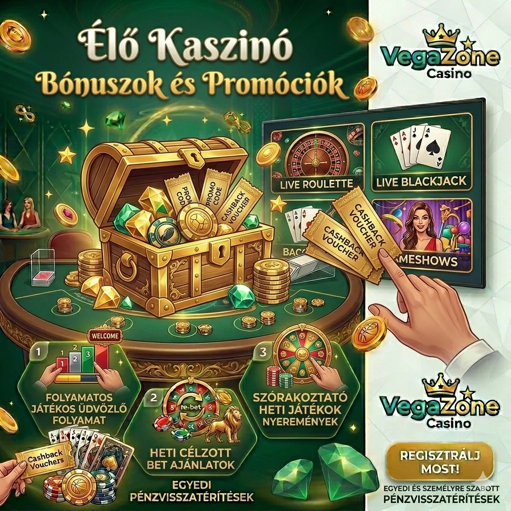 Élő Kaszinó Bónuszok és Promóciók