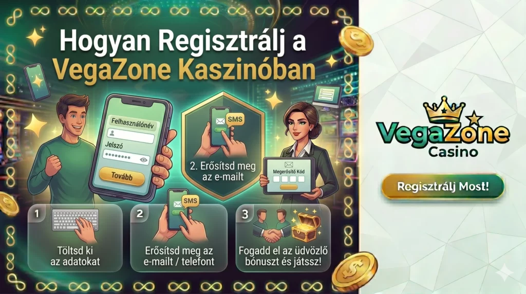 Hogyan Regisztrálj a VegaZone Kaszinóban